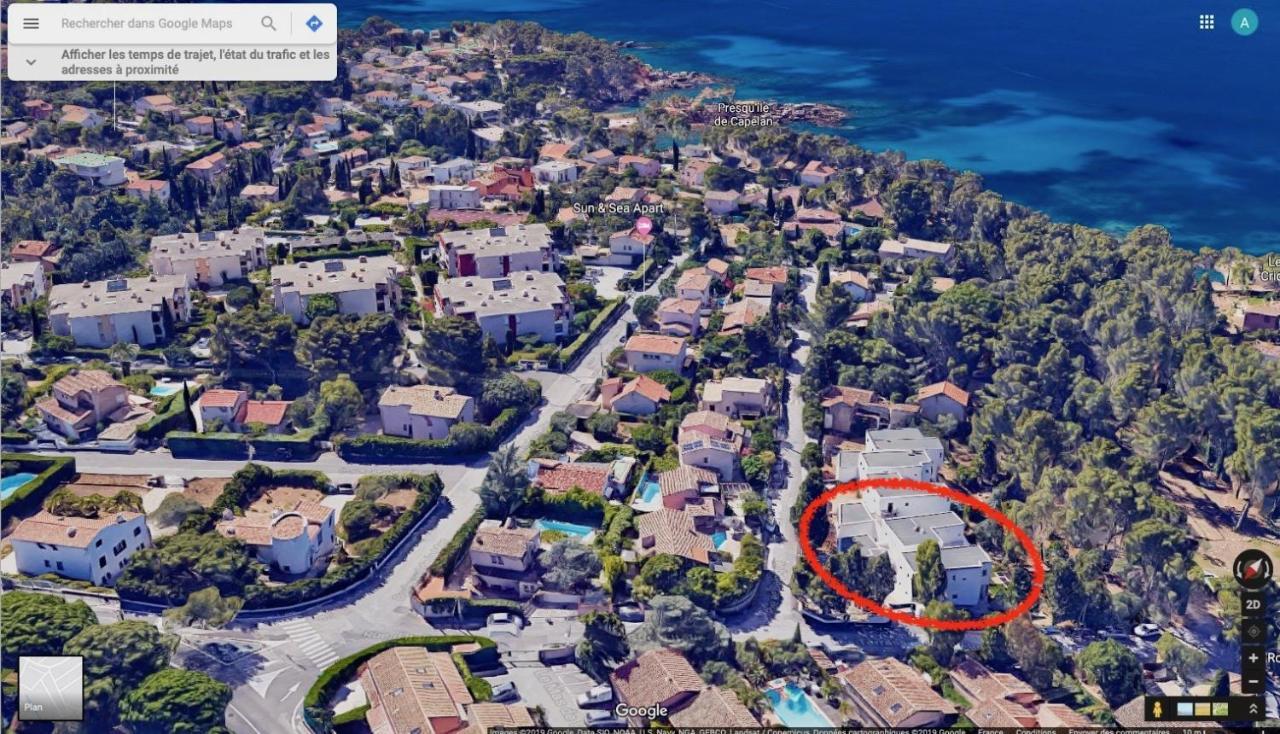 Villa Lucienne Bandol , T2 4 Etoiles Avec Garage, Dans Les Calanques エクステリア 写真